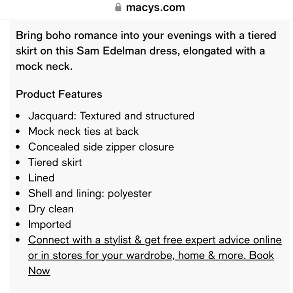 Sam Edelman Tiered Blue Midi Dress - Picture 8 of 8